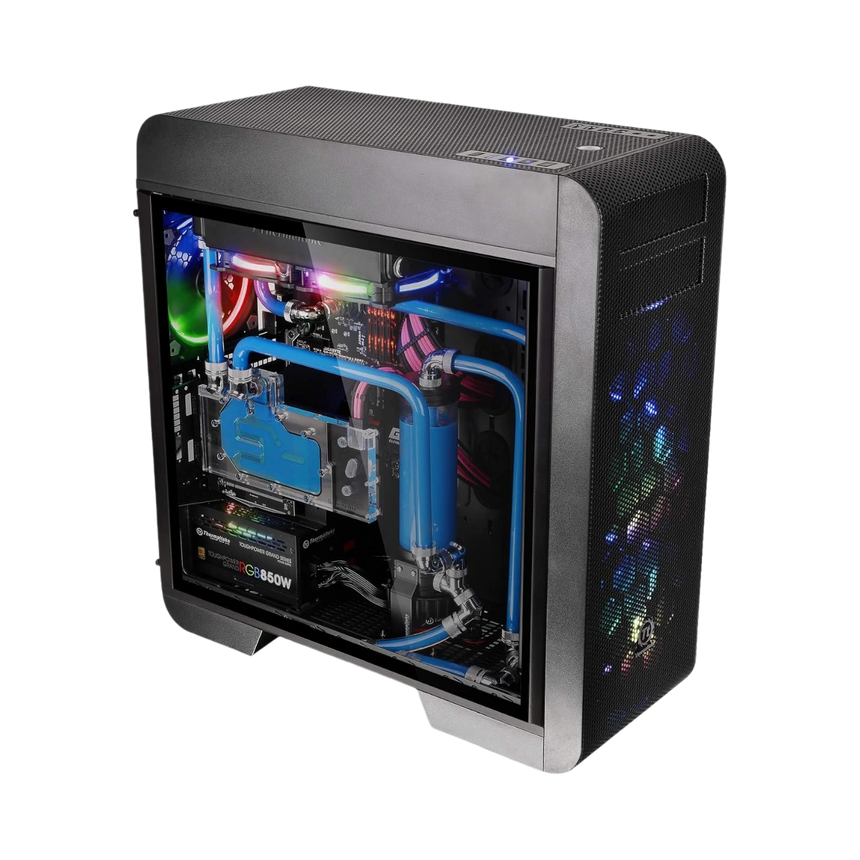 Thermaltake Core V71 Tempered Glass Full-Tower Chassis (Black) — Being Shipped