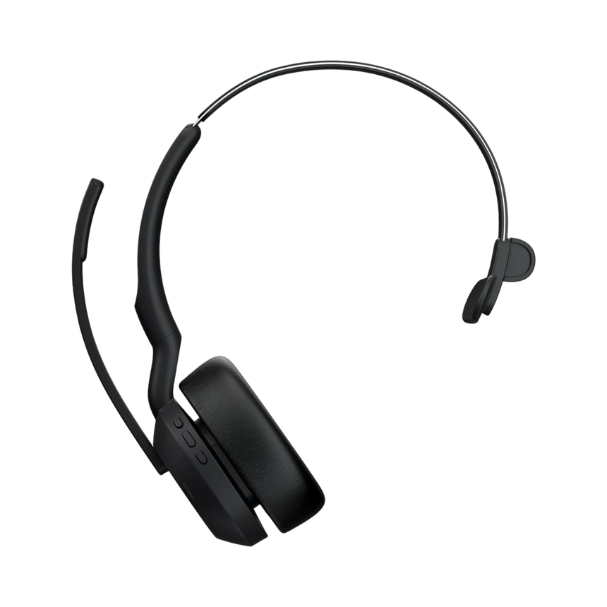 Jabra Evolve2 55 Link380a USB-A Mono Wireless Headset with Stand (Black) — Being Shipped