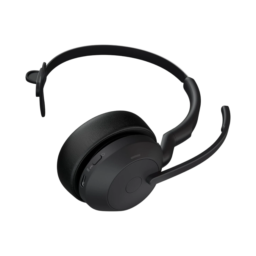 Jabra Evolve2 55 Link380a USB-A Mono Wireless Headset with Stand (Black) — Being Shipped