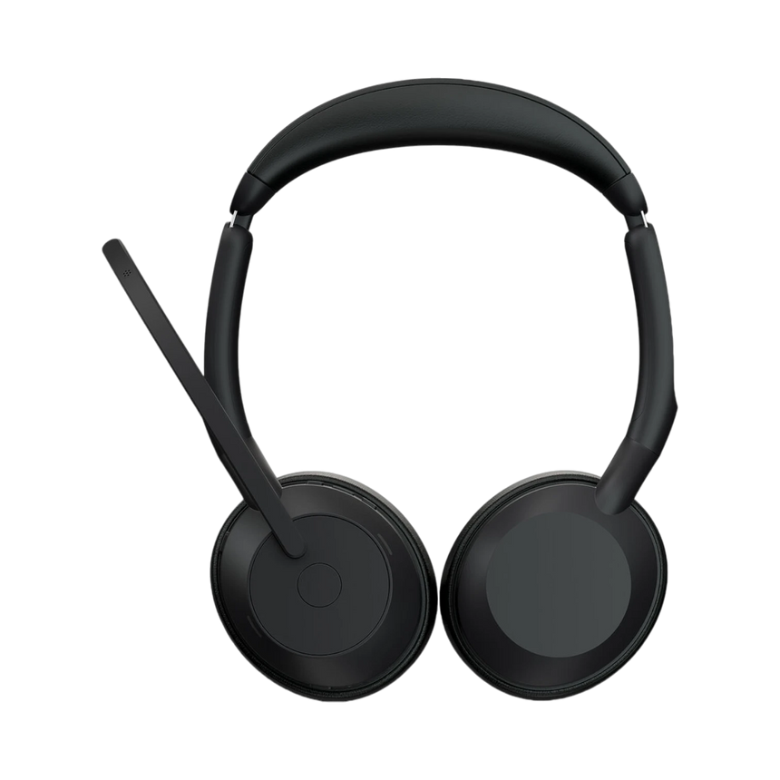 Jabra Evolve2 55 Link380c USB-C Stereo Wireless Headset with Stand (Black) — Being Shipped