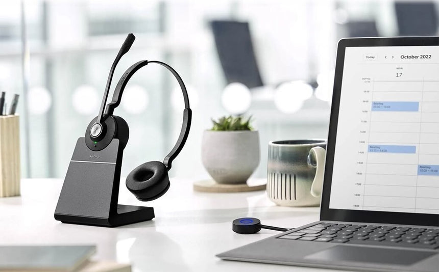 Jabra Engage 55 USB-A Stereo Wireless Headset (Black) — Being Shipped