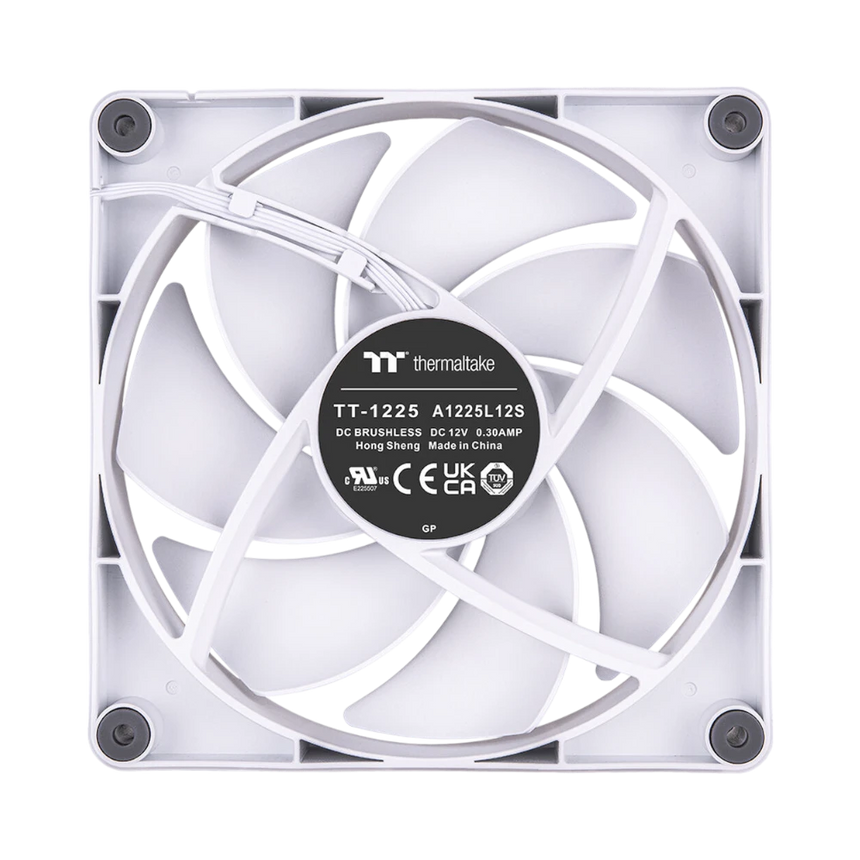 Thermaltake CT120 2-Pack PC Cooling Fan (White) — Being Shipped