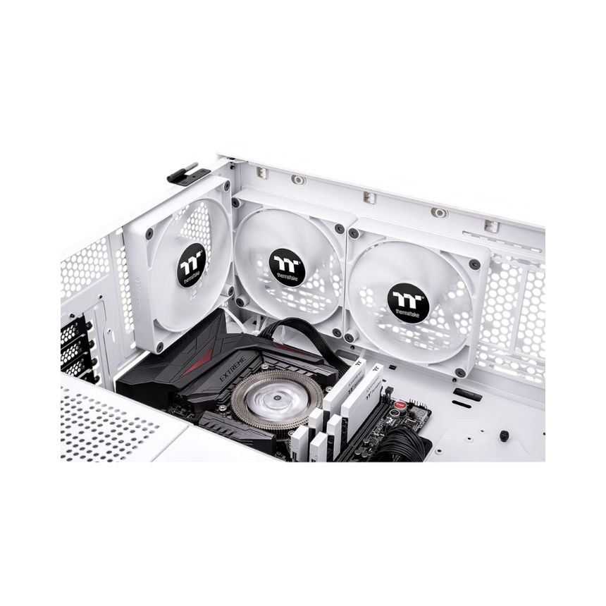 Thermaltake CT120 2-Pack PC Cooling Fan (White) — Being Shipped