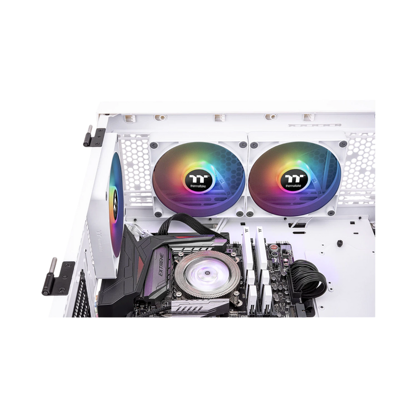 Thermaltake CT120 ARGB 2-Pack PC Cooling Fan (White) — Being Shipped