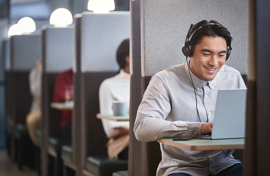 Jabra Evolve2 30 SE USB-A MS Stereo Wired Headset (Black) — Being Shipped