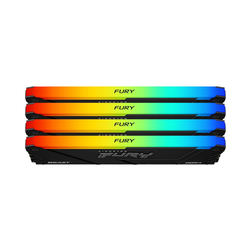 Kingston Fury Beast 2666MT/s 32GB DDR4 CL16 RGB Memory Kit (4 x 8GB) — Being Shipped
