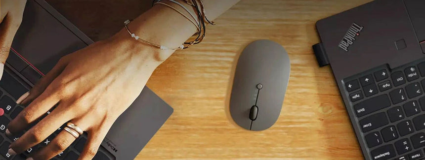 Lenovo Go Wireless Multi-Device Mouse (Storm Gray) — Being Shipped