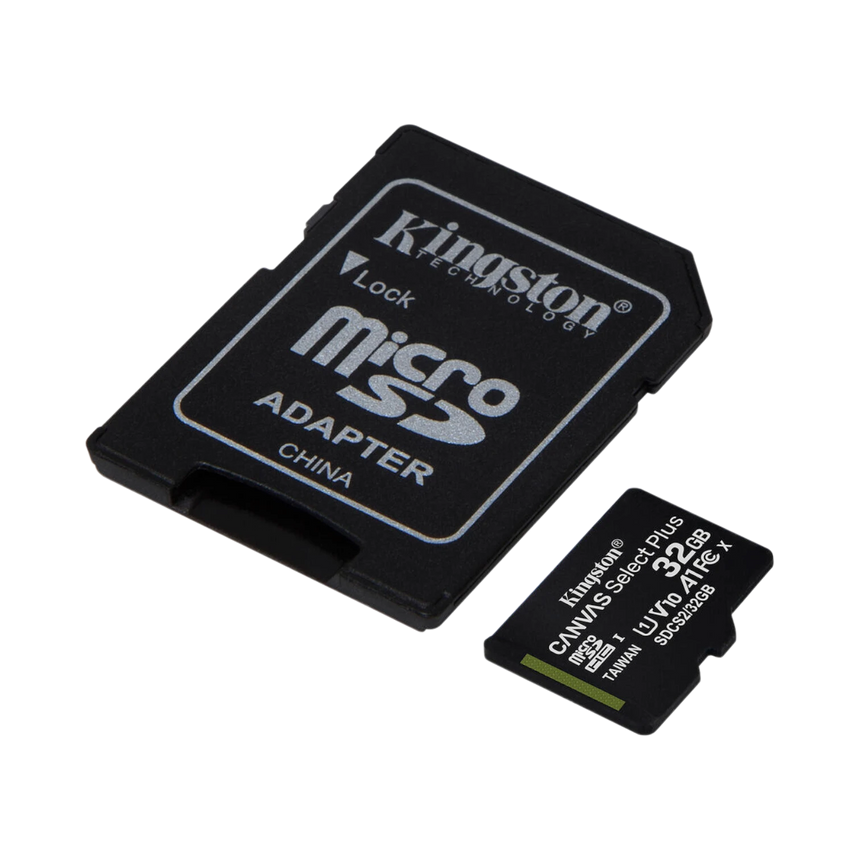 Kingston Canvas Select Plus 32GB UHS-I microSDHC Memory Card with SD Adapter — Being Shipped