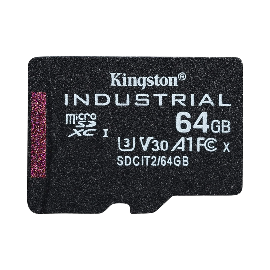 Kingston Industrial 64GB UHS-I microSDXC Memory Card — Being Shipped