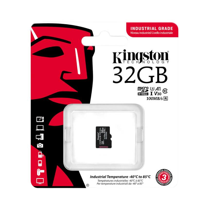 Kingston Industrial 32GB UHS-I microSDHC Memory Card — Being Shipped
