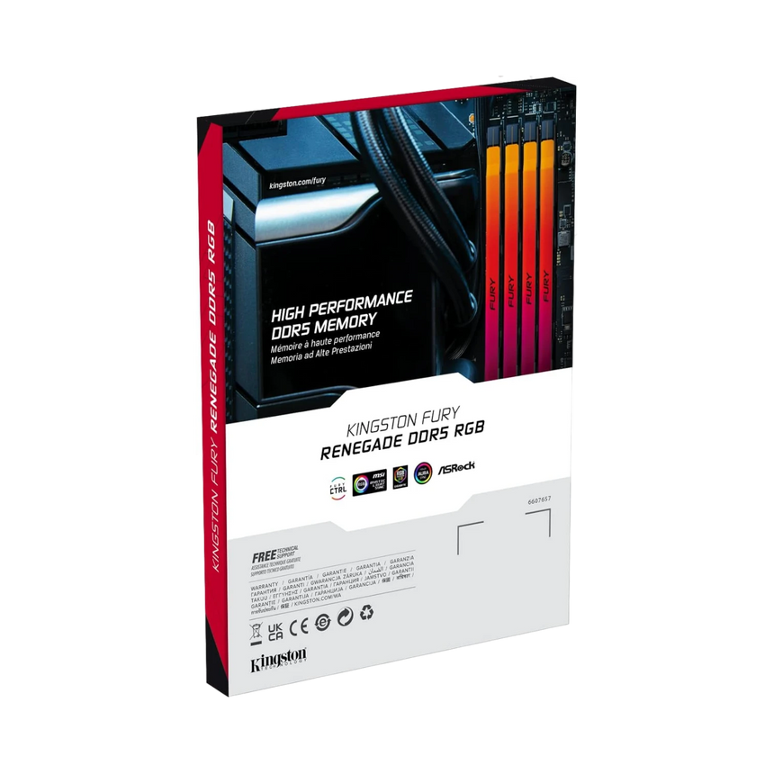 Kingston FURY Renegade 6000 MHz 64GB DDR5 Memory Kit (2 x 32GB) — Being Shipped