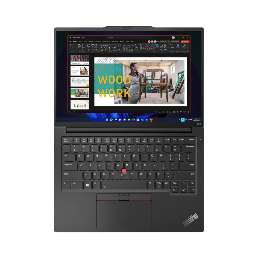 Lenovo 14" ThinkPad E14 Gen 5 Laptop, AMD Ryzen 7 7730U, 16GB RAM, 512GB SSD (Graphite Black) — Being Shipped