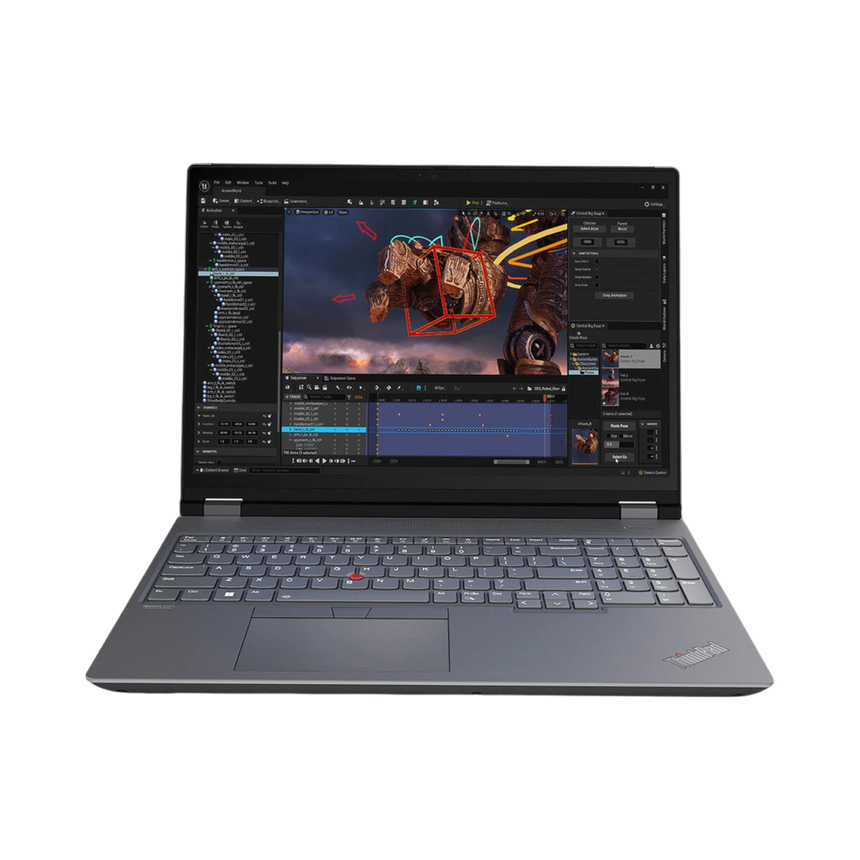 Lenovo 16" ThinkPad P16 Gen 2 Workstation, Notebook, Intel Core i7-13700HX, NVIDIA RTX 4000, 32GB RAM, 1TB SSD — Being Shipped