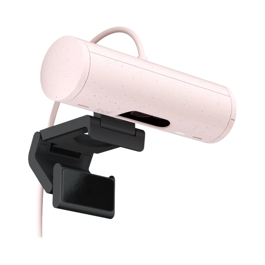 Logitech Brio 500 1080p Full HD Webcam (Rose) — Being Shipped