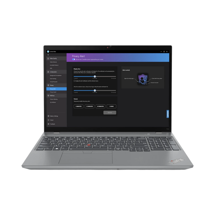 Lenovo ThinkPad T16 Gen 2 16" Multi-Touch Laptop, Intel Core i7-1355U, 16GB RAM, 512GB SSD (Storm Gray) — Being Shipped