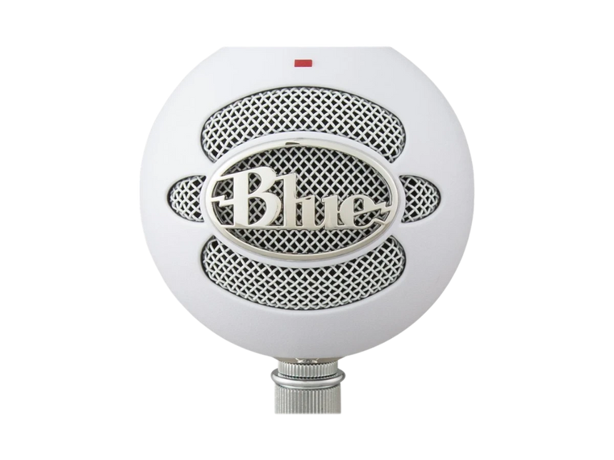 Logitech Blue Snowball USB Condenser Microphone (White) — Being Shipped