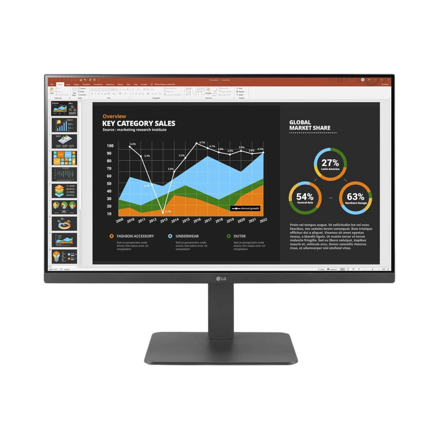 LG 27BR650B-C 27" IPS Full HD Monitor with USB-C & Built-in Speakers — Being Shipped