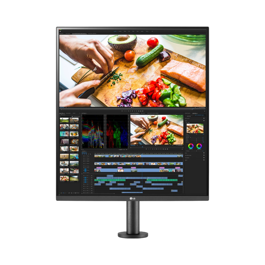 LG DualUp 28BQ750-C 27.6" HDR Monitor with Ergo Stand — Being Shipped