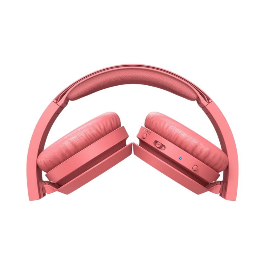 Philips BASS Boost On-Ear Wireless Headphones (Red) — Being Shipped