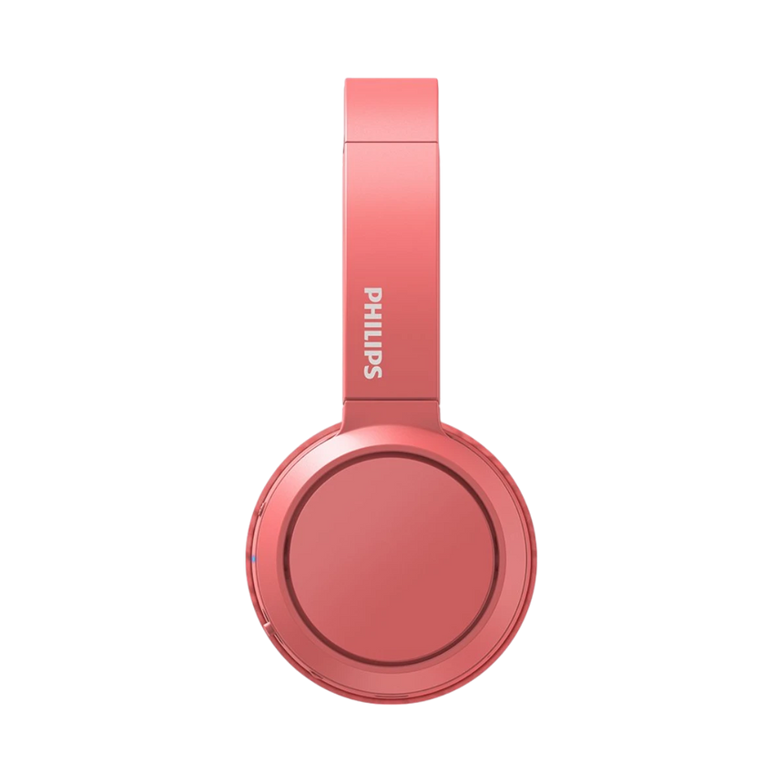 Philips BASS Boost On-Ear Wireless Headphones (Red) — Being Shipped