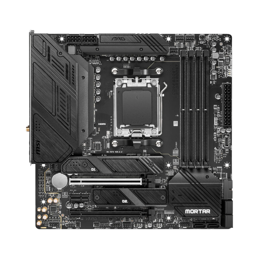 MSI MAG B650M MORTAR WIFI AM5 Micro-ATX Motherboard — Being Shipped