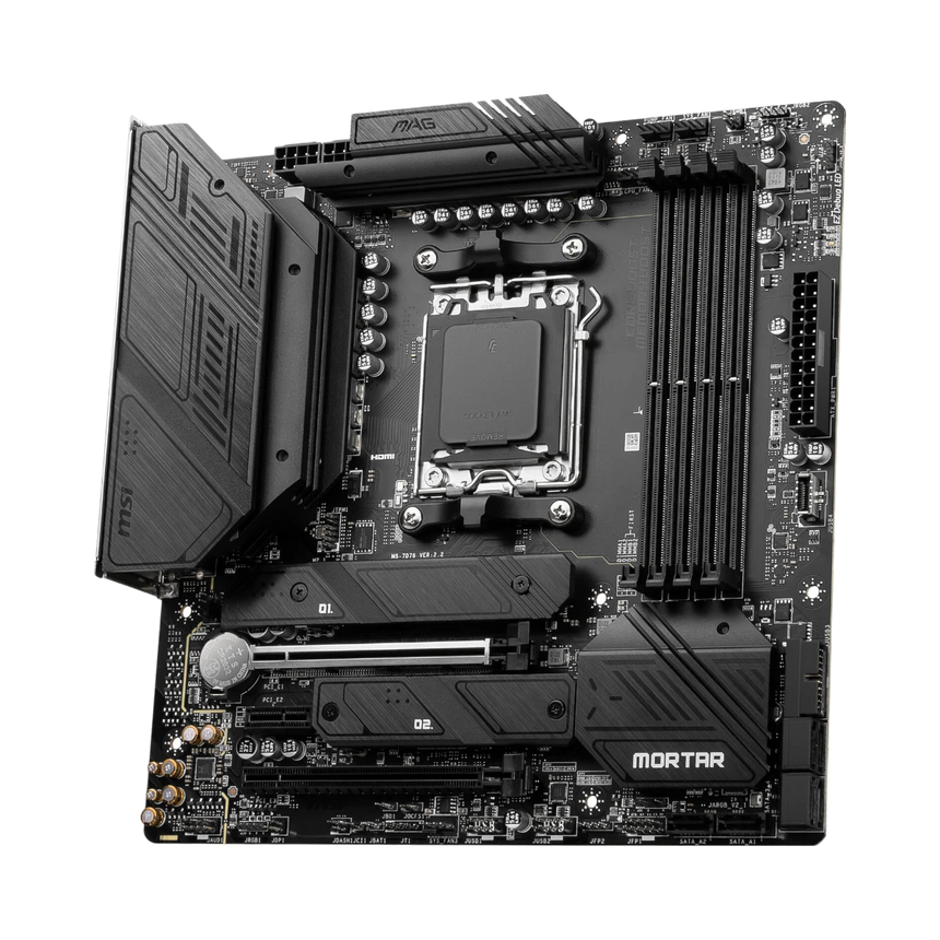 MSI MAG B650M MORTAR WIFI AM5 Micro-ATX Motherboard — Being Shipped