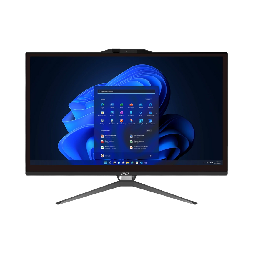 MSI 21.5" PRO AP222P 13M All-in-One Multi-Touch Desktop Computer Intel Core i5-13400, 8GB RAM, 512GB SSD — Being Shipped