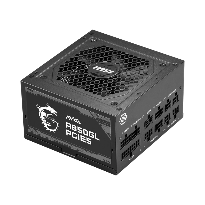 MSI MAG A850GL PCIE5 850W 80 Plus Modular Power Supply — Being Shipped