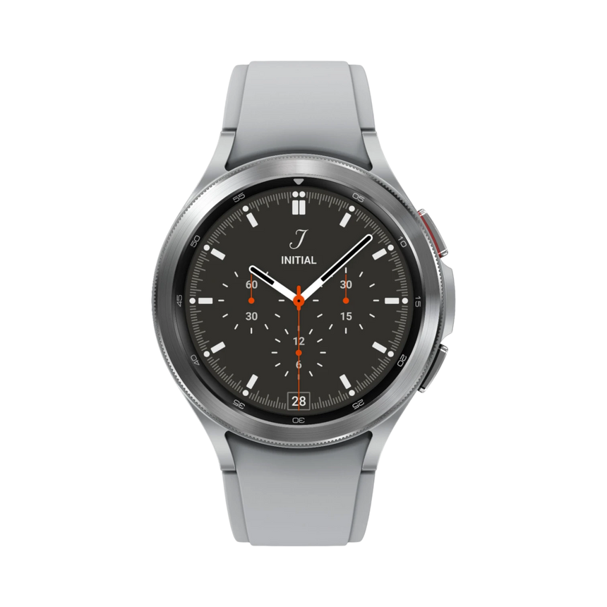 Samsung Galaxy Watch4 Classic 46mm Stainless Steel Smartwatch (Silver) — Being Shipped