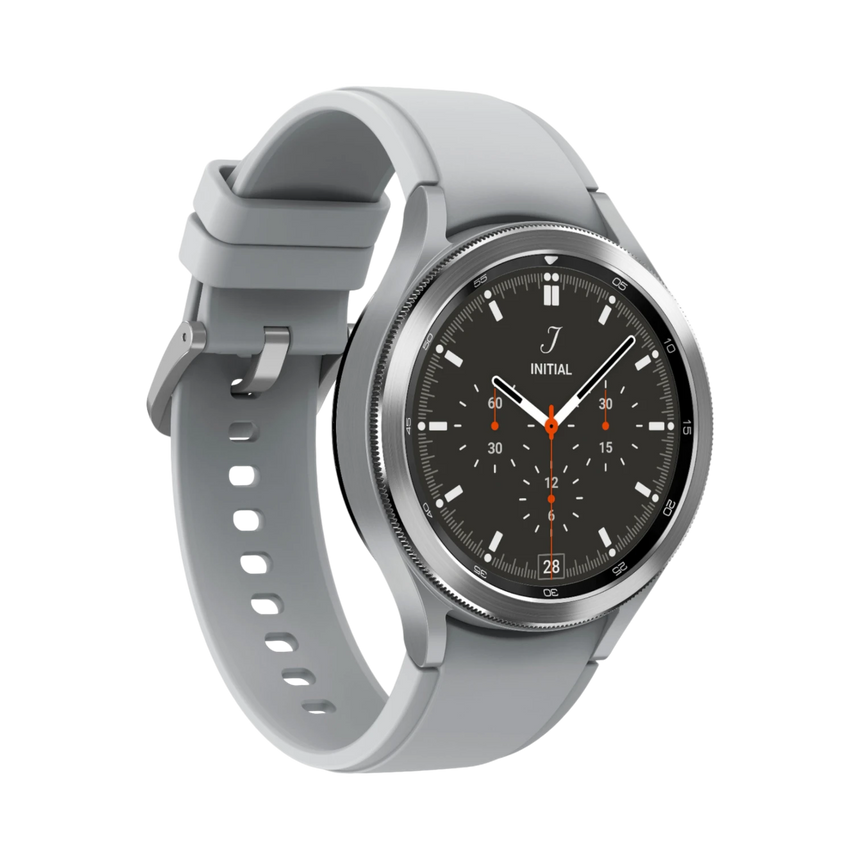 Samsung Galaxy Watch4 Classic 46mm Stainless Steel Smartwatch (Silver) — Being Shipped