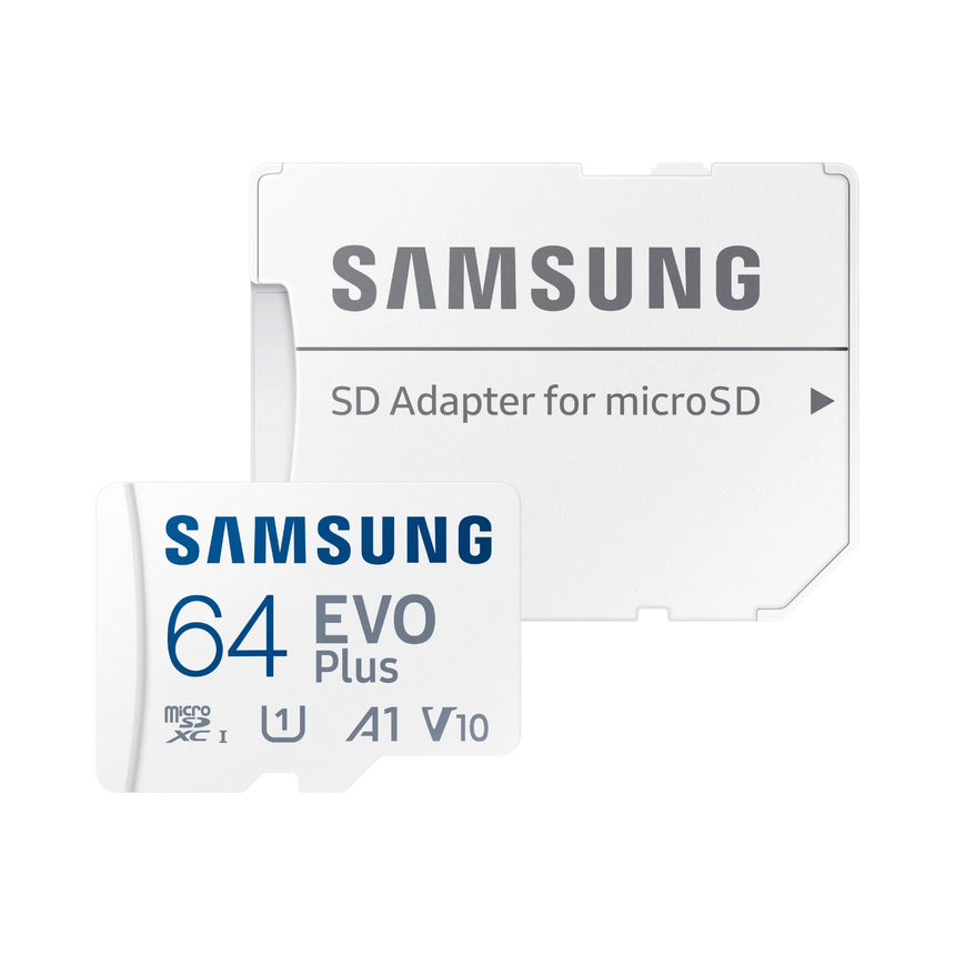 Samsung EVO Plus 64GB microSDXC Card with SD Adapter — Being Shipped