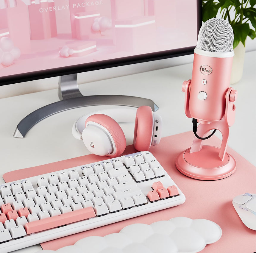 Logitech Blue Yeti USB Microphone (Pink Dawn) — Being Shipped