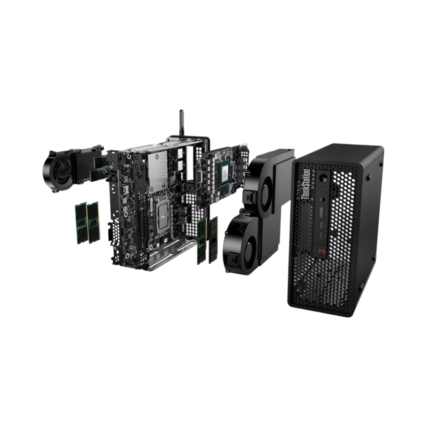 Lenovo ThinkStation P3 Ultra Desktop Workstation Intel Core i9-13900, NVIDIA RTX A2000, 32GB RAM, 1TB SSD — Being Shipped