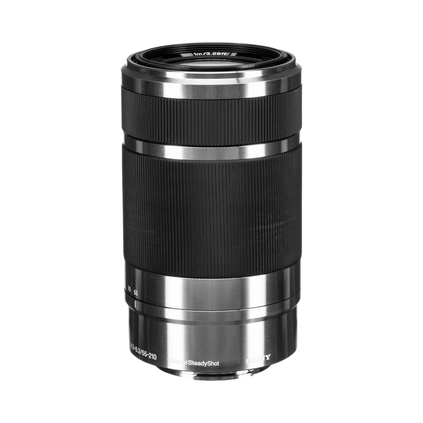 Sony E 55-210mm f/4.5-6.3 OSS Telephoto Zoom Lens (Silver) — Being Shipped