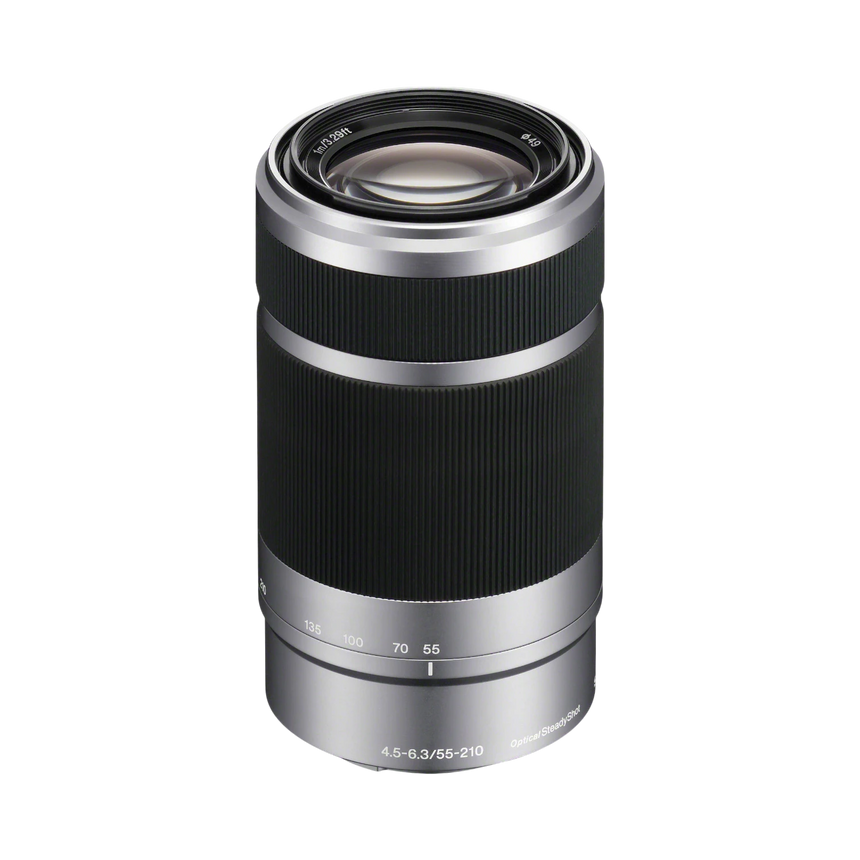 Sony E 55-210mm f/4.5-6.3 OSS Telephoto Zoom Lens (Silver) — Being Shipped