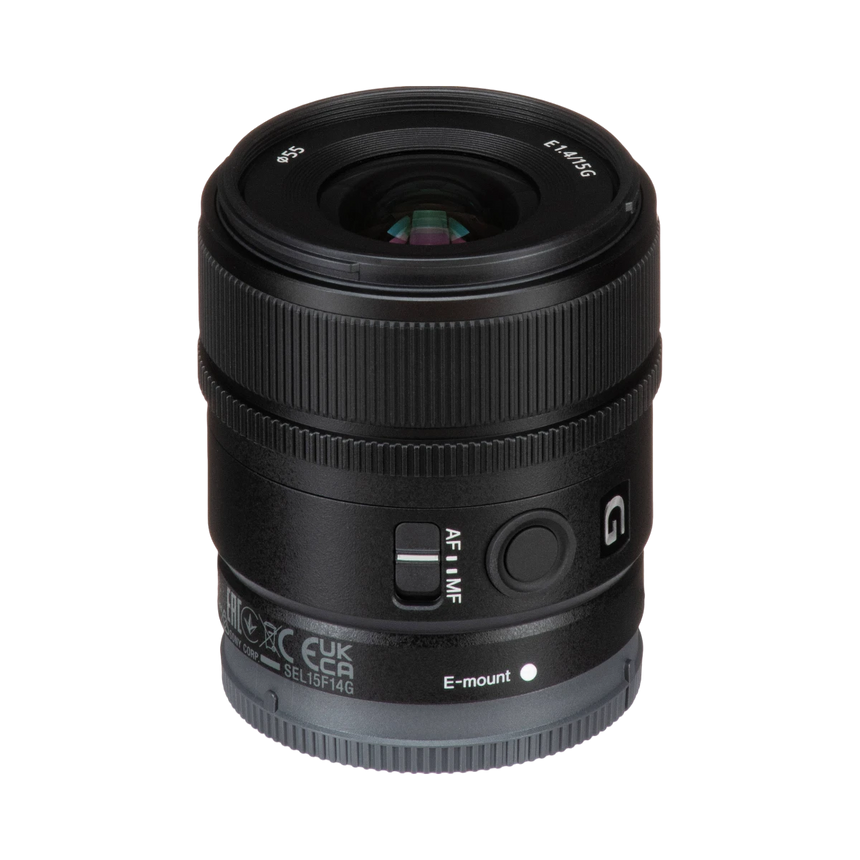 Sony E 15mm f/1.4 G Wide Angle APS C Prime Lens — Being Shipped
