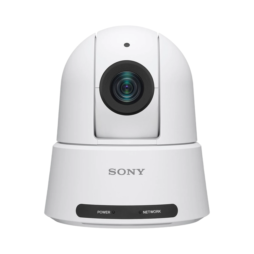 Sony SRG-A40 4K PTZ Camera with Built-In AI and 30x/40x Clear Image Zoom (White) — Being Shipped