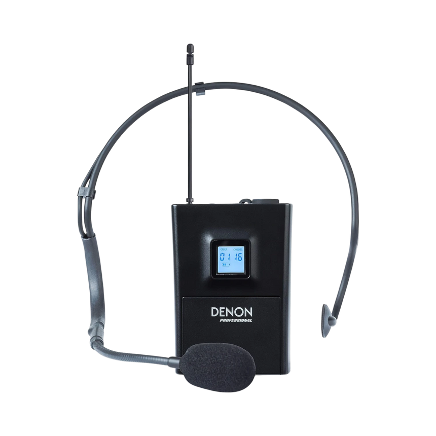 Denon Fitness Pack with Water-Resistant Beltpack & Headset Mic — Being Shipped