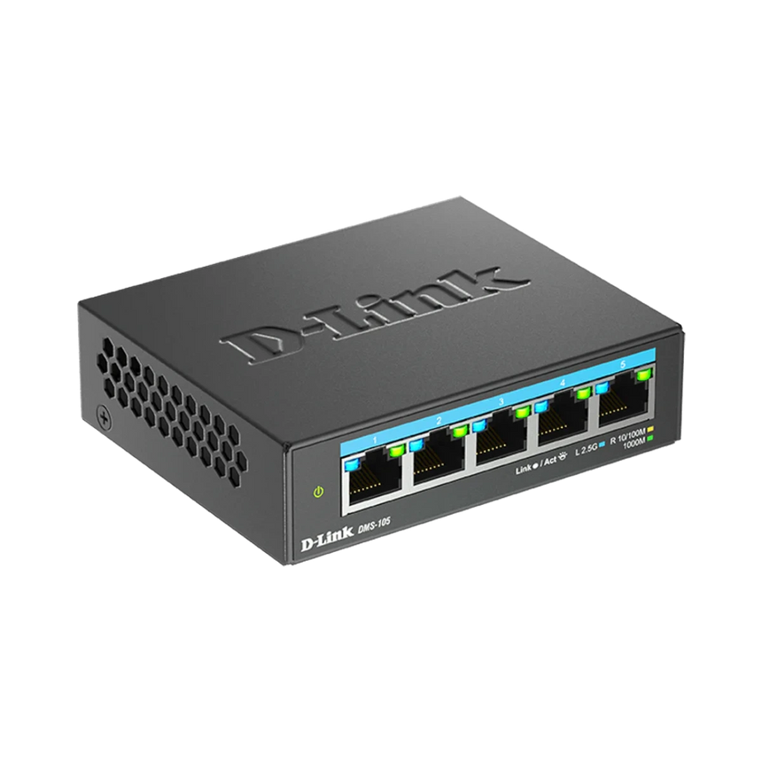 D-Link 5-Port 2.5Gbps Unmanaged Multi-Gig Switch — Being Shipped