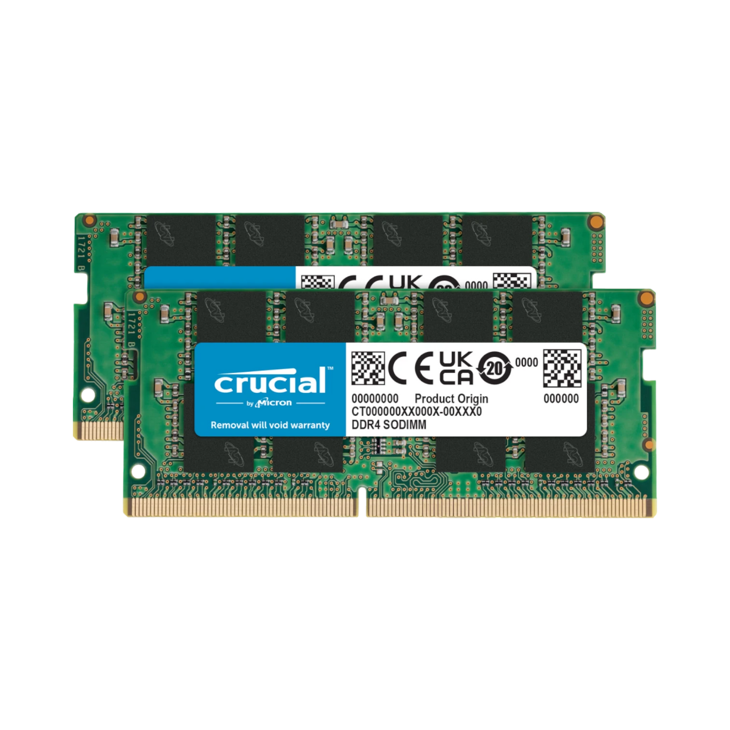 Crucial 64GB DDR4 2666 MHz SO-DIMM Memory Kit (2 x 32GB) — Being Shipped