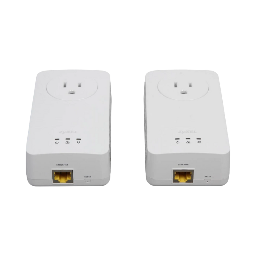 Zyxel 600 Mb/s Wall-Plug GbE Powerline Adapter with AC Pass-Through — Being Shipped
