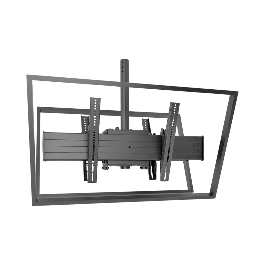 Chief FUSION X-Large Single Pole Flat Panel Ceiling Mount (Black) — Being Shipped