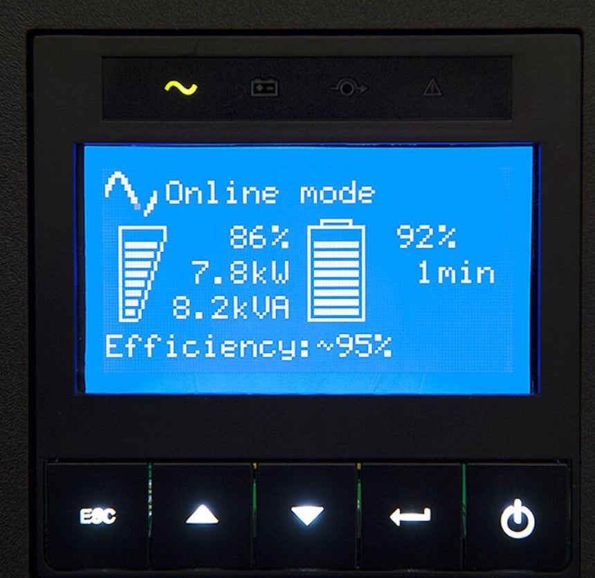 Eaton 9PX 6000VA 5400W 208V Hardwired Output Online Double-Conversion UPS — Being Shipped