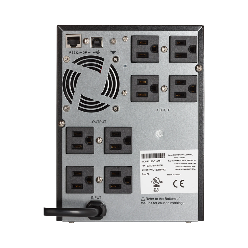 Eaton 5SC 1000VA 700W Pure Sinewave 8 x 5-15R Outlets UPS — Being Shipped