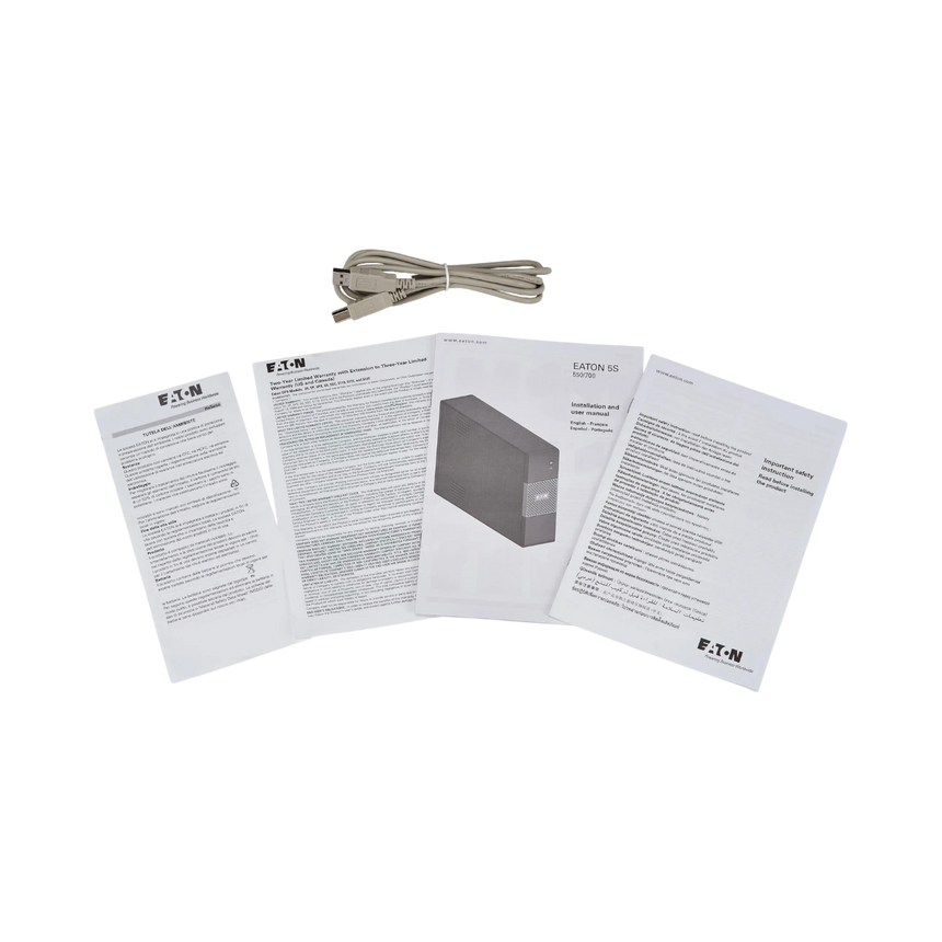 Eaton 5S 550VA 330W 8x5-15R Outlets Line-Interactive UPS — Being Shipped