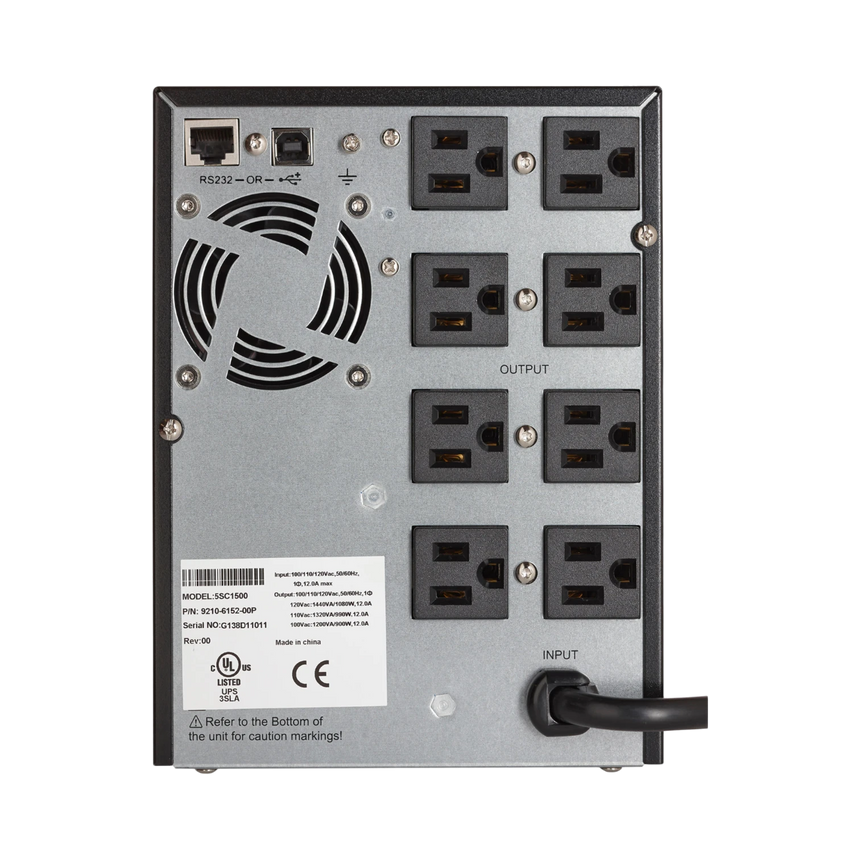 Eaton 5SC 1500VA Pure Sinewave 8 x 5-15R Outlets UPS — Being Shipped