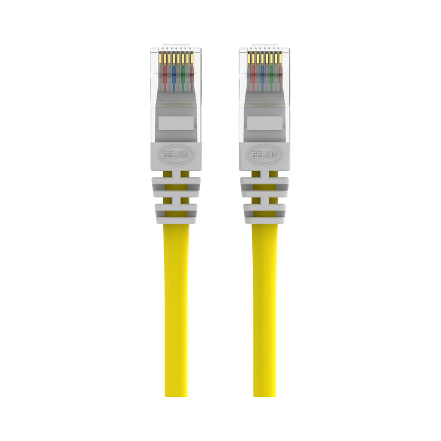 Belkin 10ft CAT5e Crossover Patch Cable (Yellow) — Being Shipped