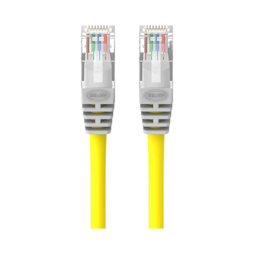 Belkin 10ft CAT5e Crossover Patch Cable (Yellow) — Being Shipped