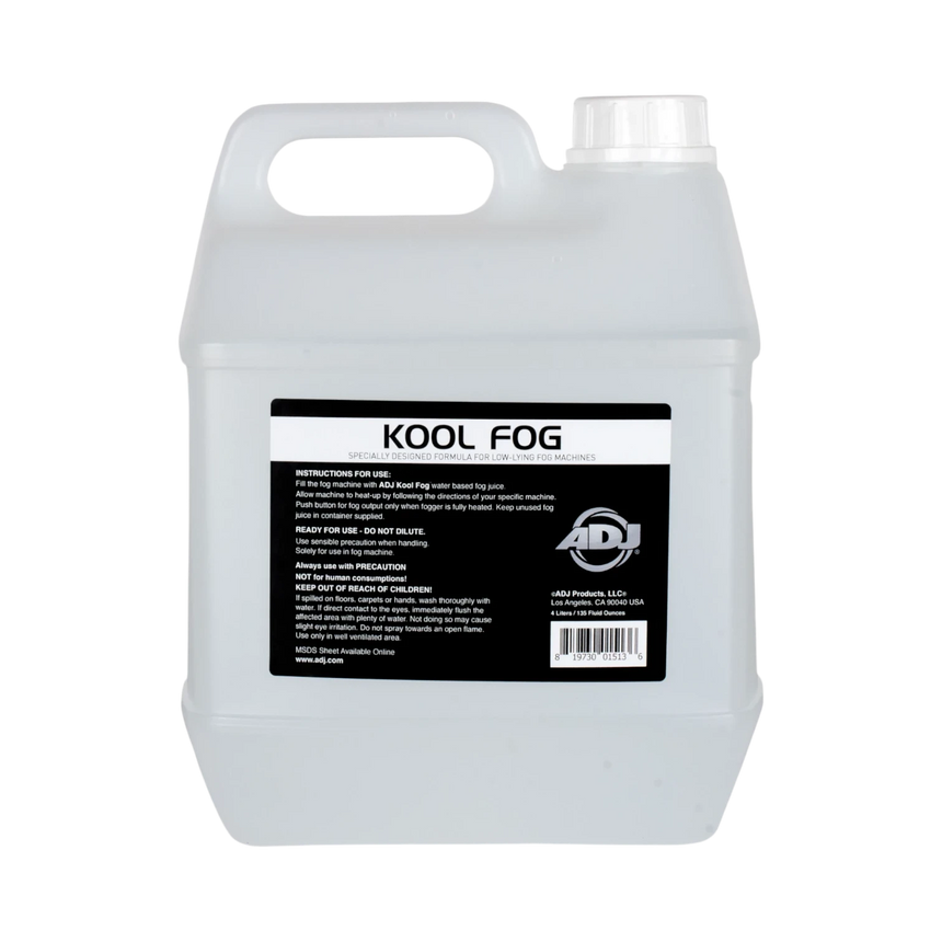 ADJ Kool Fog Juice 1 Gallon Low-Lying Fog Fluid — Being Shipped