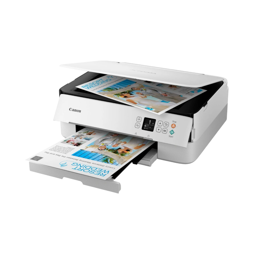 Canon PIXMA TS6420a Wireless All-in-One Printer White — Being Shipped